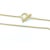 2020s 14k Gold Bar and Toggle Chain Necklace For Sale - Image 5 of 7