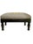 Blue Vintage French Louis XVI Style Petite Needlepoint Footstool With Carved Legs For Sale - Image 8 of 11