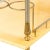 Mid-Century Modern Lacquered Goatskin and Brass Bar Cart attributed to Aldo Tura, 1970s For Sale - Image 4 of 6
