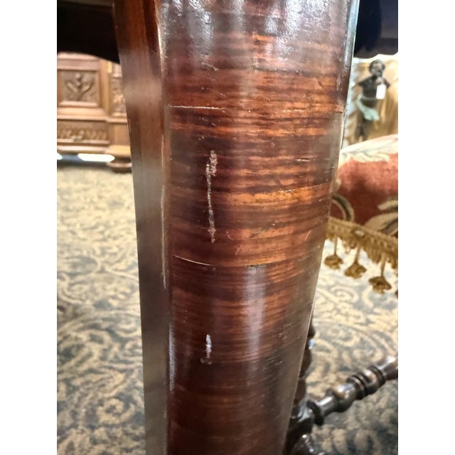 Antique Louis XVI-Style French Round Table For Sale - Image 10 of 13