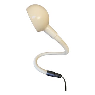 Vintage White Hebi Lamp in Cream White by Isao Hosoe for Valenti, 1970s For Sale
