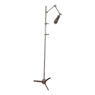 Mid 20th Century Arredoluce Style Chrome Easel Lamp For Sale