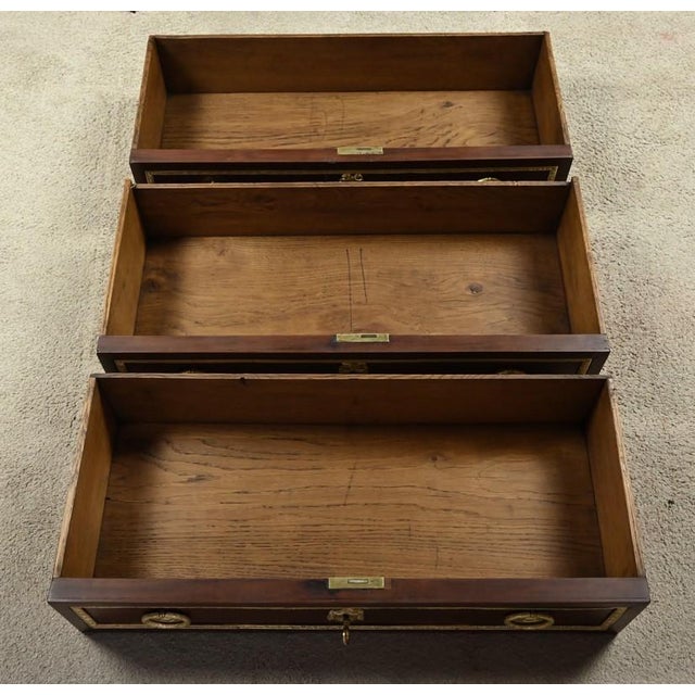 Louis XVI Chest of Drawers in Mahogany Veneer For Sale - Image 13 of 18