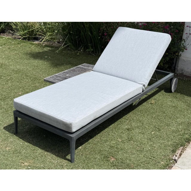 Gloster Gloster Grid Outdoor Chaise Loungers, Set of Four For Sale - Image 4 of 12