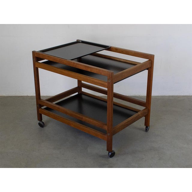 Tray Table by Børge Mogensen for Fredericia, 1970s For Sale - Image 6 of 11