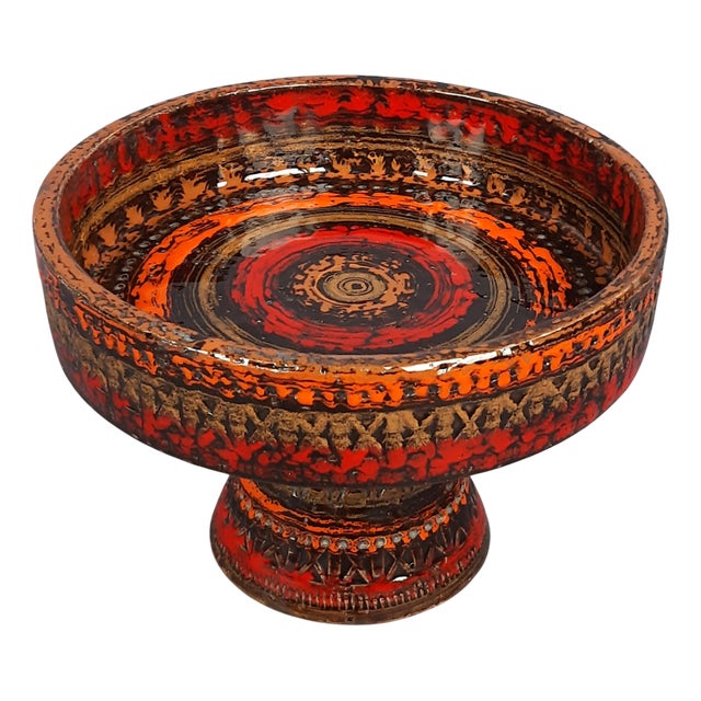 Vintage Ceramic Stand in Aldo Londi Bitossi, 1960 For Sale