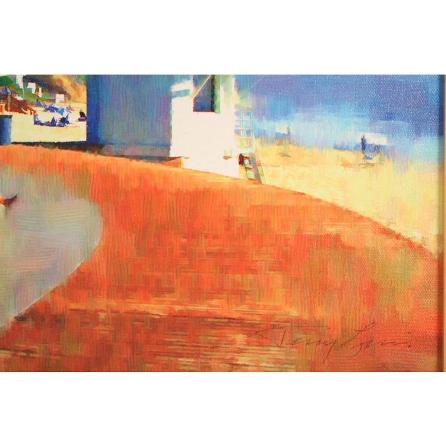 Laguna Beach Boardwalk Painting For Sale In Los Angeles - Image 6 of 10