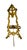 Angelo Lelii Vintage Ornate Floral Brass Display Easel — Rococo Revival / Hollywood Regency / Traditional For Sale - Image 4 of 9