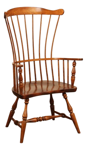 Benchmade Vintage High Back Windsor Armchair