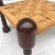 Vintage Woven Jute and Mahogany Stools - Set of 3 For Sale - Image 10 of 12