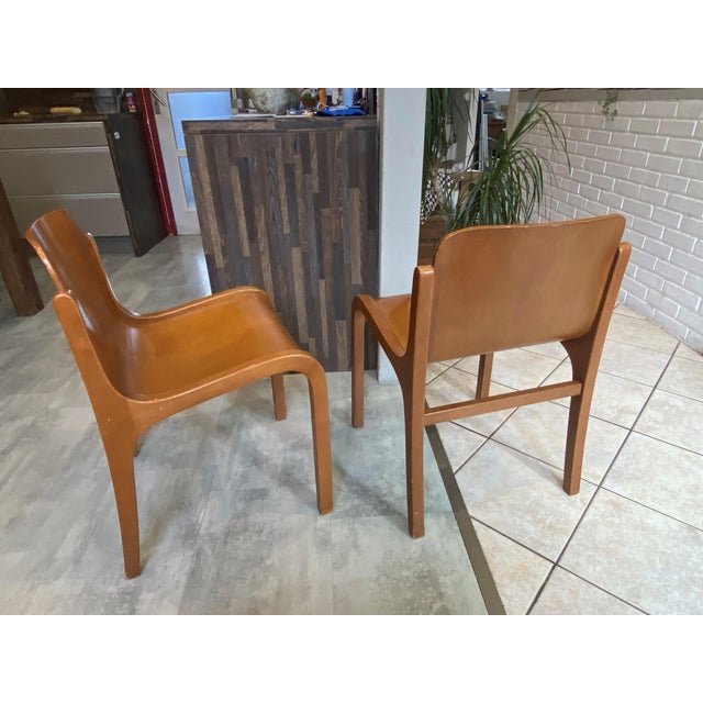 Scandinavian Style Mito Chairs by Carlo Bartoli for Tisettanta, 1970s, Set of 2 For Sale - Image 13 of 18