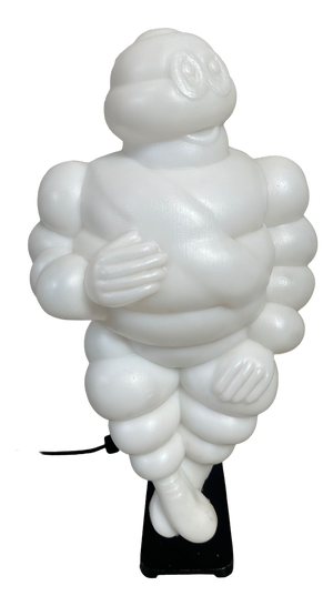 Vintage Industrial Bibendum Lamp, 1980s