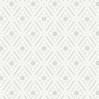 Boråstapeter Ester Wallpaper In Grey For Sale