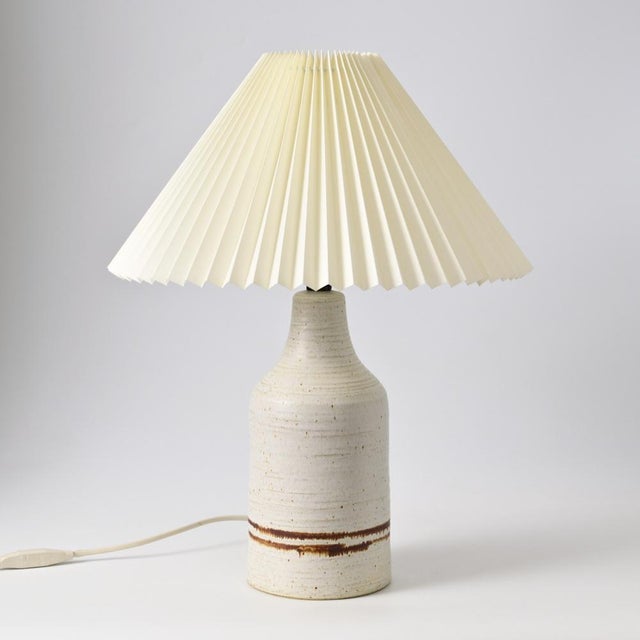 Danish Pottery Table Lamp by Robert Bentsen, 1960s For Sale - Image 9 of 9