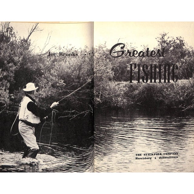 Paper "Greatest Fishing" 1957 Brooks, Joe (Inscribed) For Sale - Image 7 of 7
