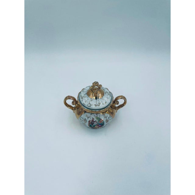 1960s Italian Porcelain Sugar Bowl, 1969 For Sale - Image 5 of 13