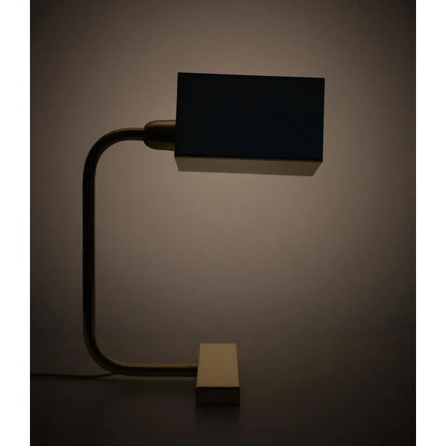 Mid-Century Brass Table Lamp, Switzerland, 1972 For Sale - Image 10 of 11