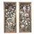 19th Century Antique Chinese Hanging Carved Wood Panels—A Pair For Sale