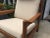 1960s Vintage Arne Norell Style Teak Armchair and Ottoman with Leather Straps For Sale - Image 5 of 9