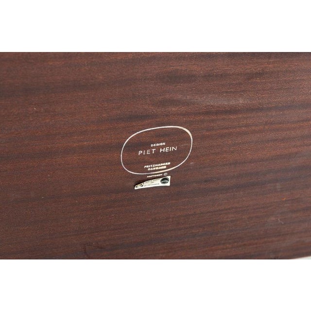 Superellipse Coffee Table by Piet Hein & Bruno Mathsson for Fritz Hansen, Denmark, 1968 For Sale - Image 14 of 15
