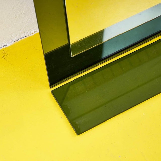 Vintage Mirror with Lighting For Sale - Image 6 of 9