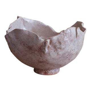 Ceramic Slab Bowl For Sale