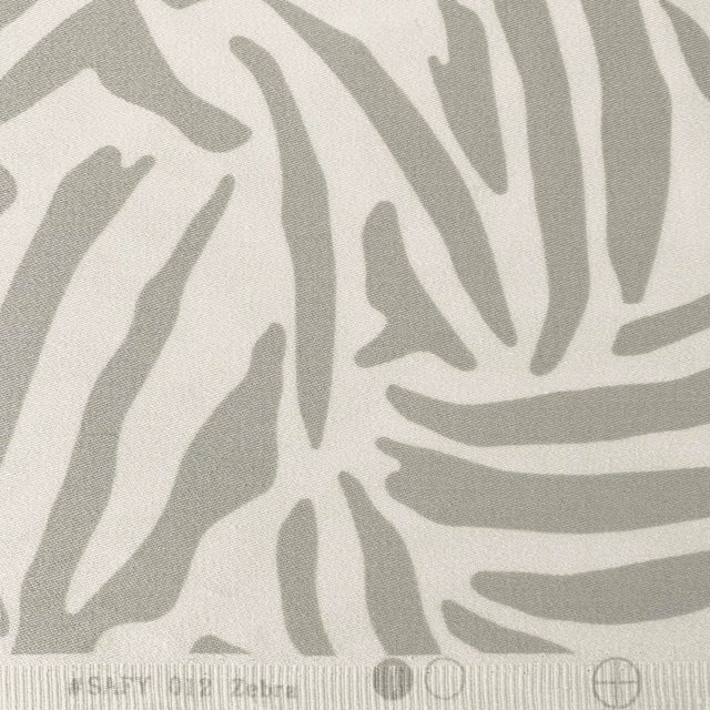 Free Spirit Designer Vicki Payne Gray Zebra African Animal Print Skin Fabric- 8.9 Yards For Sale In Jacksonville, FL - Image 6 of 8