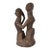 Early 20th Century Yoruba Figures Couple Attached Nigeria For Sale