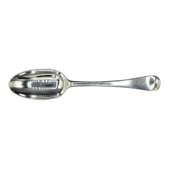 1737 Hanoverian Pattern Sterling Silver Tablespoon by Joseph Smith I For Sale