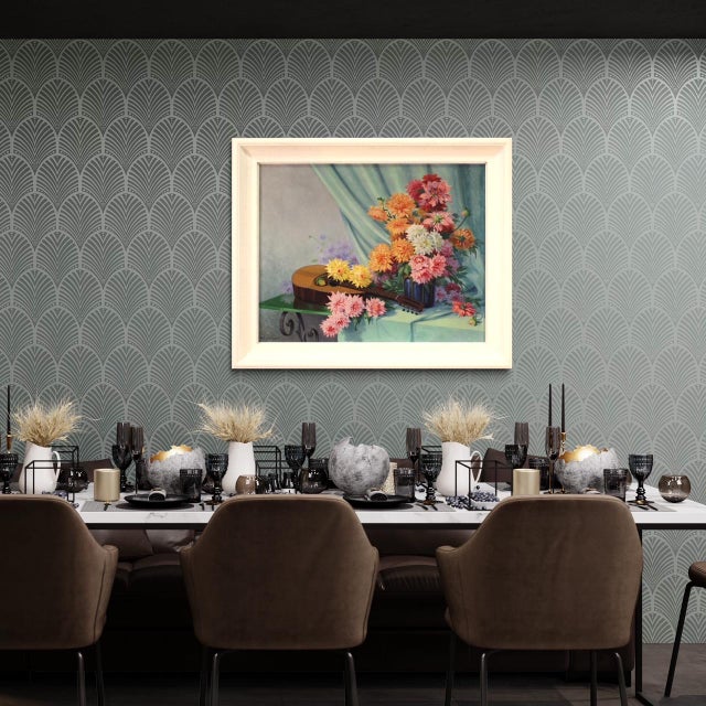 French Artist, Still Life, 1960, Oil on Masonite For Sale - Image 14 of 15