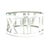 Tiffany & Co. 18ct White Gold Atlas Cuff Bracelet 77.06g For Sale - Image 6 of 8