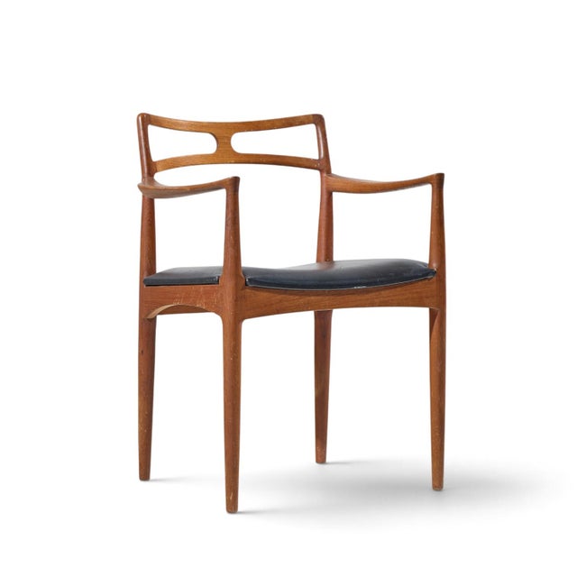 Johannes Andersen for Christian Linneberg Model 94 Mid Century Danish Teak Dining Chairs - Set of 4 For Sale - Image 10 of 17