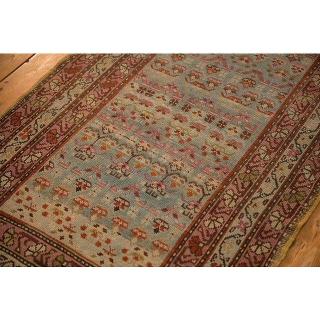 1930s Vintage Distressed Karabagh Rug Runner - 3'5" x 12'5" For Sale - Image 5 of 12