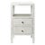 The Phoenix Nightstand features mesmerizing faux-horn accents and intricate patterns radiating from the center. It has two...