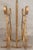 Vintage Hollywood Regency Style Gilt Faux-Bamboo Metal Magazine, Newspaper, Book Rack, Vinyl Record Holder, Circa 1950s For Sale - Image 4 of 12