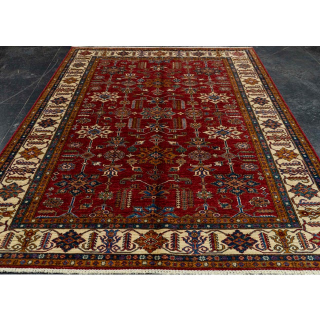 Oriental Handmade Rug 6'10" x 9'9" #22874 Explore a curated collection of hallway runners, wool rugs, and handmade...