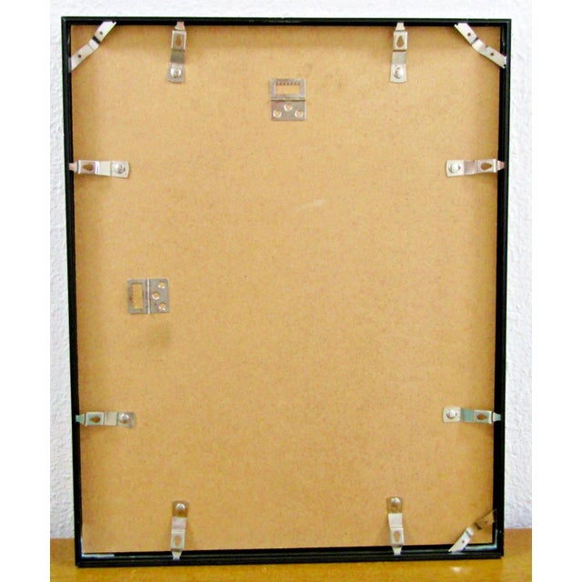 White 1990s Sarolta Ban Cloudladder No. 531 Digital Photo Manipulation Framed Behind Glass For Sale - Image 8 of 8