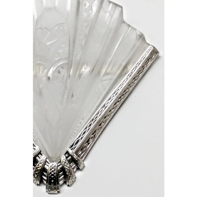 French Art Deco Wall Sconces Signed by Frontisi - a Pair For Sale In New York - Image 6 of 9