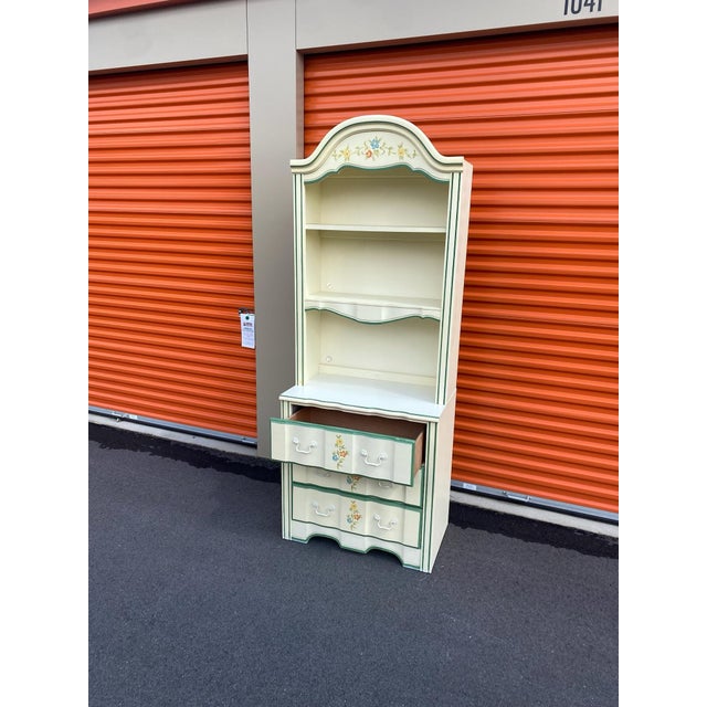 Vintage Stanley 3 Drawer Dresser With Hutch Top For Sale - Image 9 of 10