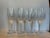 Glass 1950s Lalique Ange Champagne Flutes - Set of 9 For Sale - Image 7 of 7