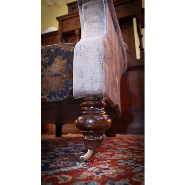 Slipper Armchair in Velvet by John Sankey, 2010s For Sale - Image 17 of 18