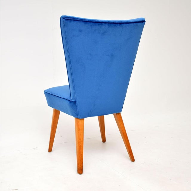 Vintage Cocktail Chair attributed to Howard Keith, 1950s For Sale - Image 4 of 7