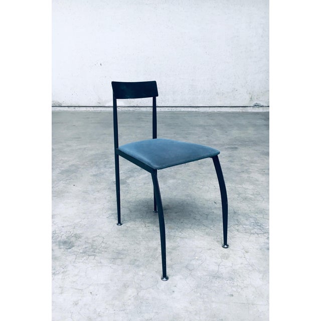 Postmodern Lolly Dining Chair Set from Fly Line, Italy, 1980s, Set of 9 For Sale - Image 15 of 18