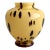Vintage Italian Hand-Blown Tortoiseshell Glass Vase For Sale