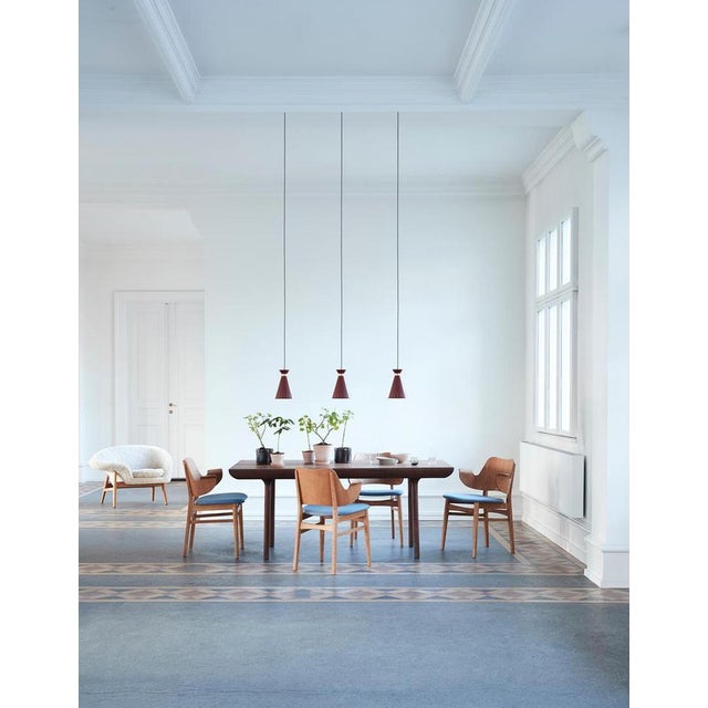 Gesture Chair in Teak and Oiled Oak with Black Leather by Warm Nordic For Sale - Image 12 of 18