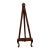 Chippendale Style Carved Mahogany Floor Easel With Shell Motif For Sale