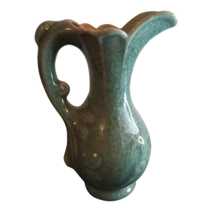 Vintage KimDee Collection Celadon Glaze Pitcher