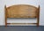 Late 20th Century Thomasville Furniture Country Spirit Collection Solid Oak King Size Headboard 26011 For Sale - Image 5 of 6