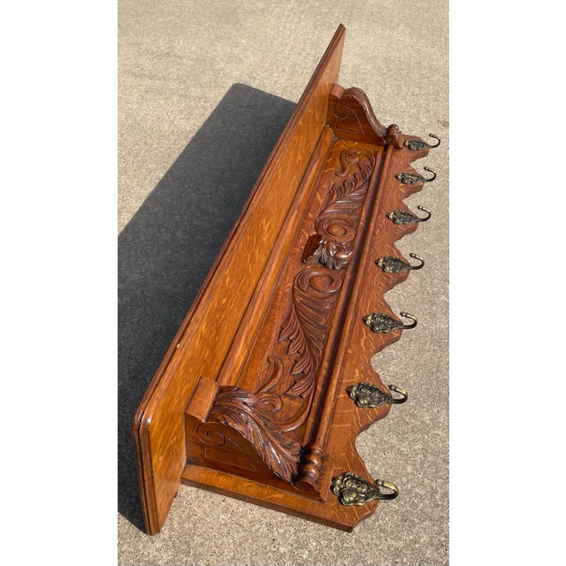 Vintage French Pot Rack Coat Rack | Chairish