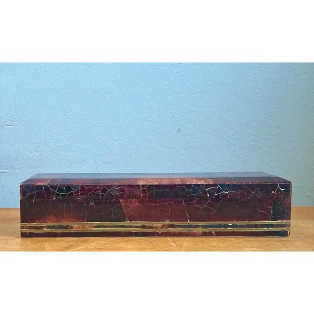 Vintage Coconut Shell Decorative Box For Sale - Image 10 of 15
